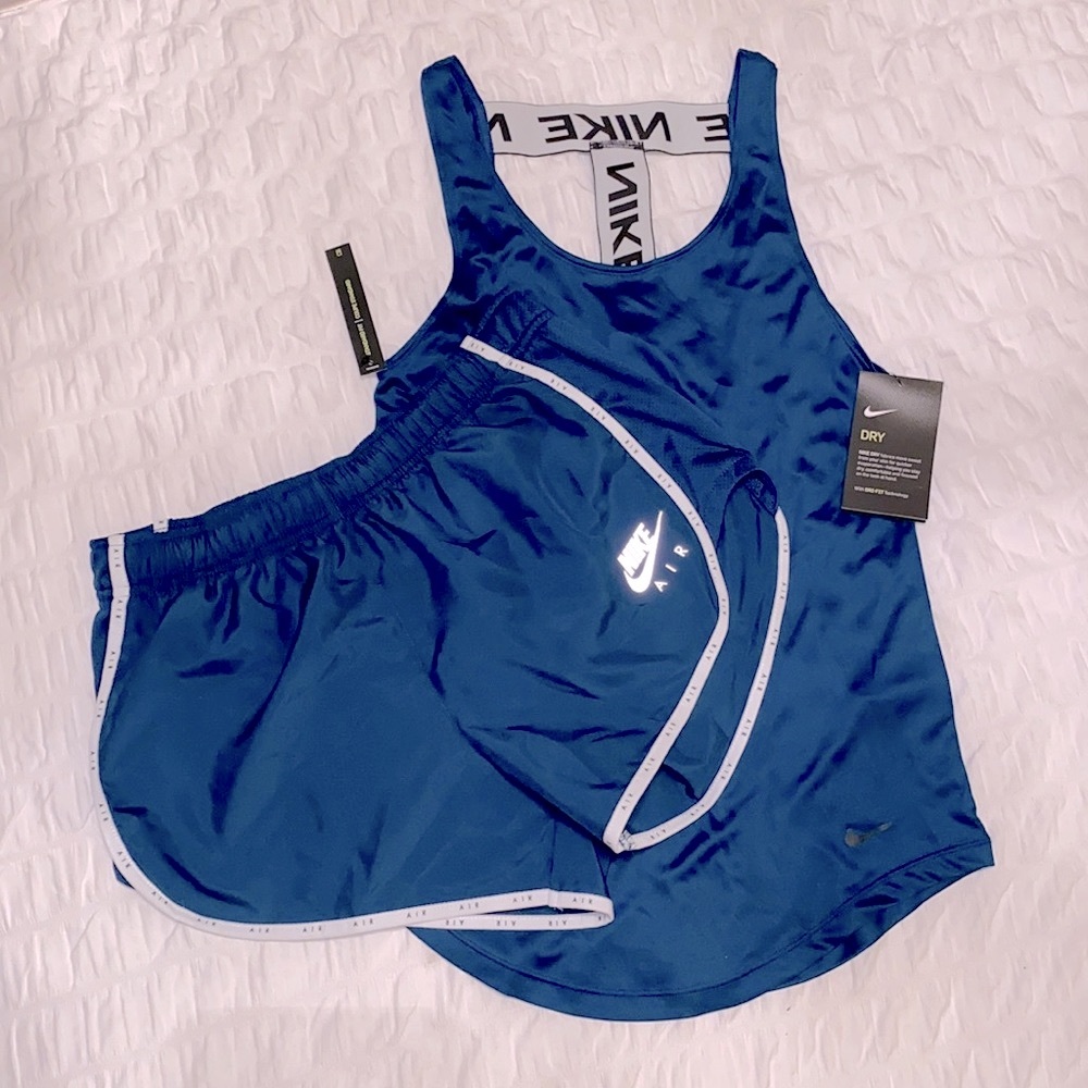 NIKE tank and shorts activewear set